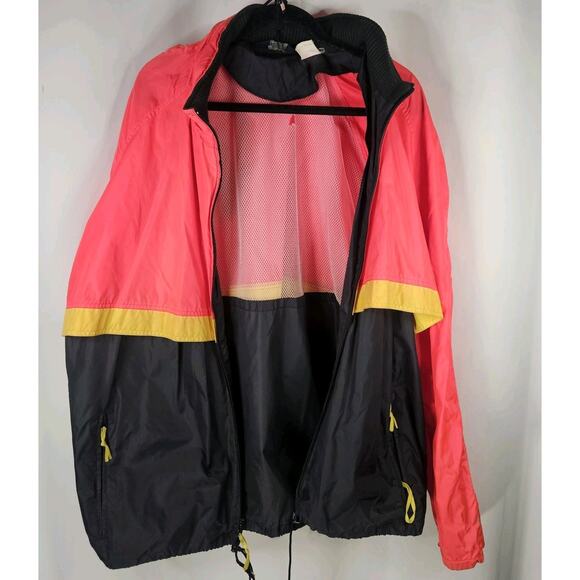 Vtg Woolrich Mens Colorblock Windbreaker Water Resistant Jacket XXL Running Coat - Picture 5 of 11